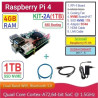 KIT-2A(1TB)  Raspberry Pi 4 (4GB RAM) KIT NVME SSD 1TB - Complete SET SIAP PAKAI